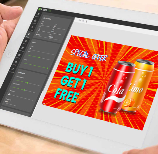 Screendrive Intuitive visual designer