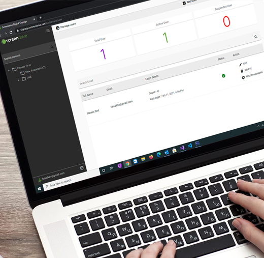 Screendrive Intuitive visual designer