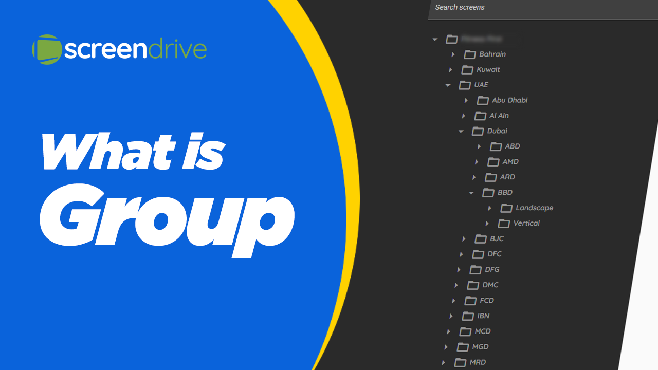 Screendrive about group video